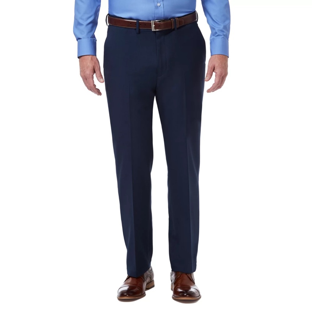 Haggar Blue Dress Pants 34Wx30L